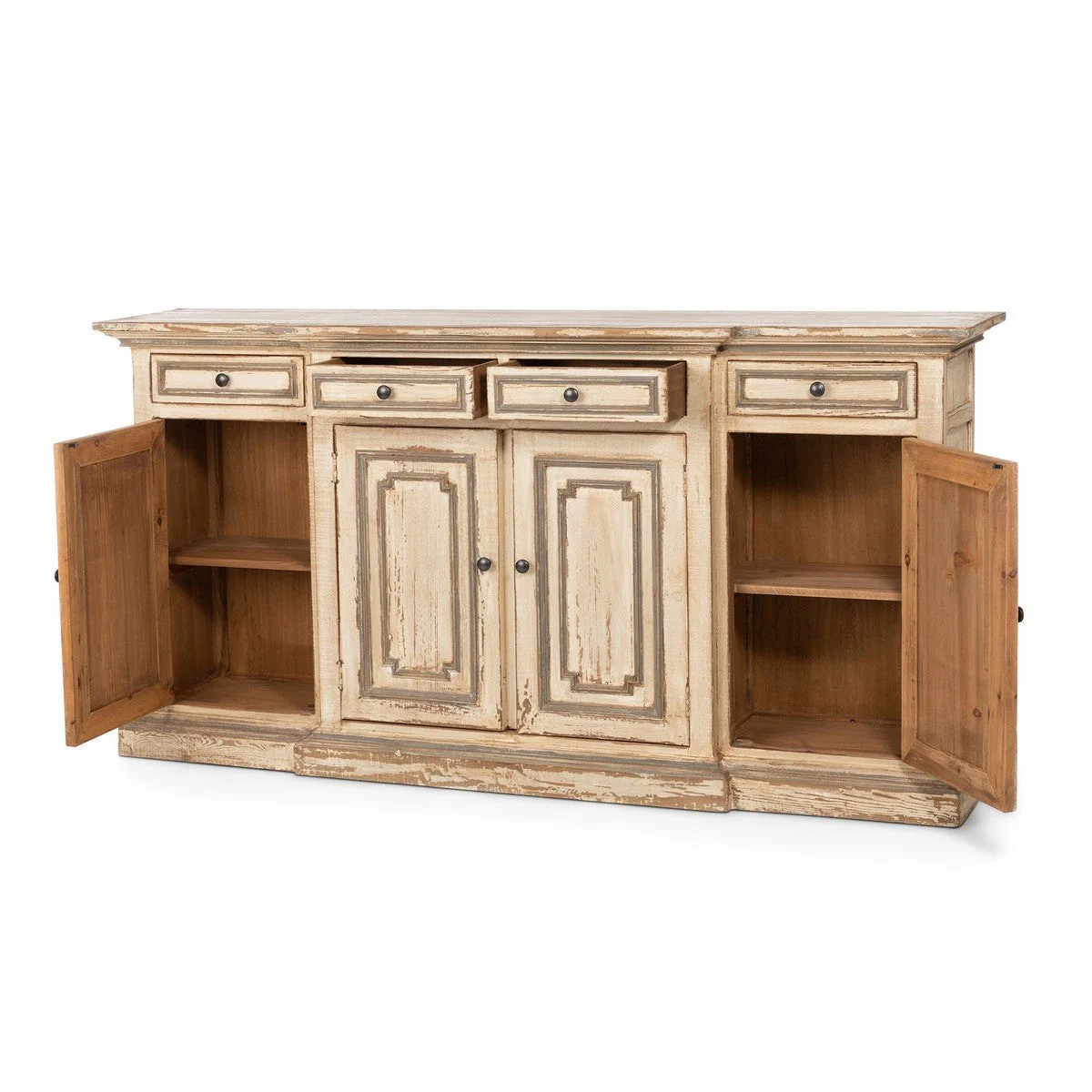 Park Hill Collection Country French Cedric Wood Console EFC20144 - Image 4