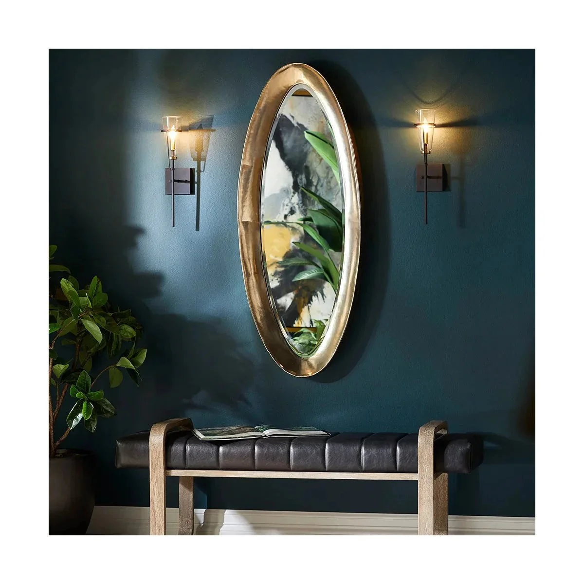 Cyan Design Manfred Mirror | Silver 07924 - Image 2