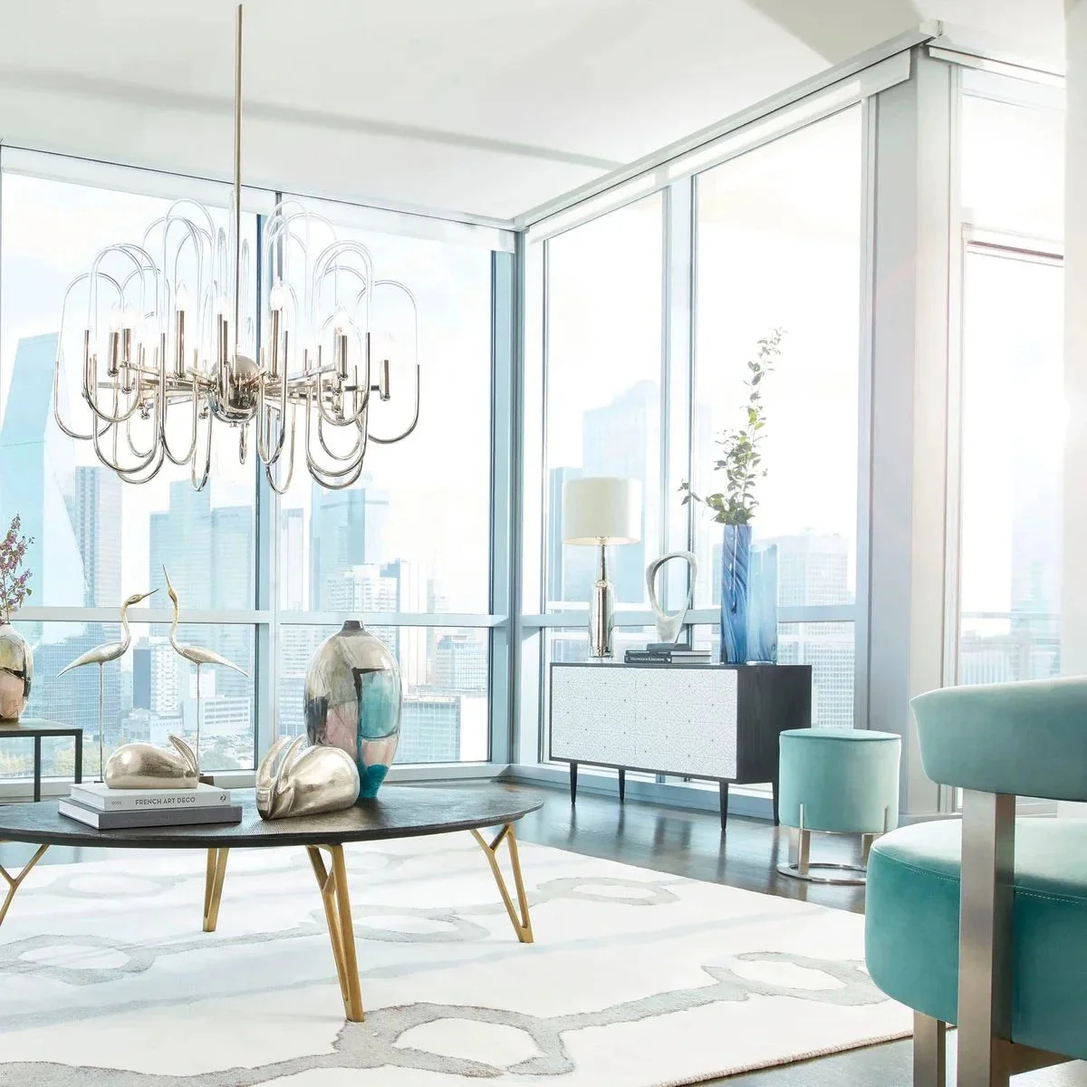 Cyan Design Quartette Coffee Table | Bronze And Brass 09711 - Image 7
