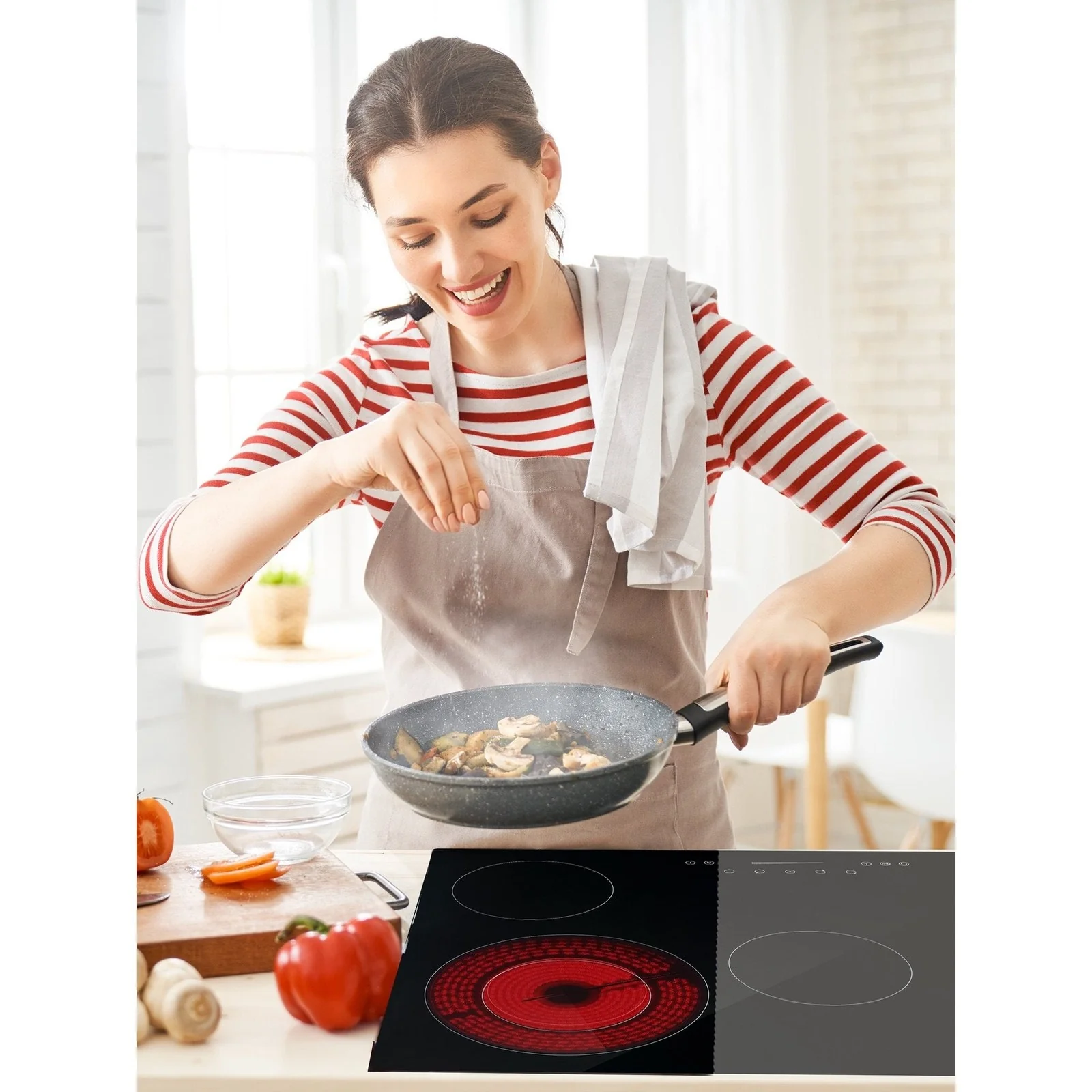 Empava 30 inch Black Electric Radiant Cooktop EMPV-30REC13 - Image 8
