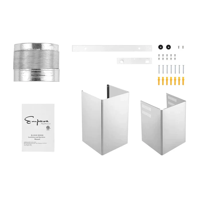 Empava 30 inch CFM Wall Mount Ducted Range Hood EMPV-30RH06 - Image 7