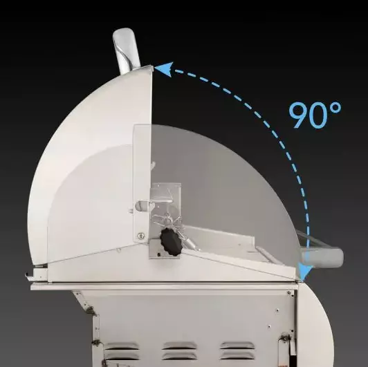 Fire Magic Aurora Built-In Natural Gas & Charcoal Combo Grill With One Infrared Burner - Image 4