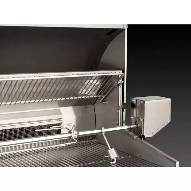 Fire Magic Aurora Built-In Natural Gas & Charcoal Combo Grill With One Infrared Burner - Image 5