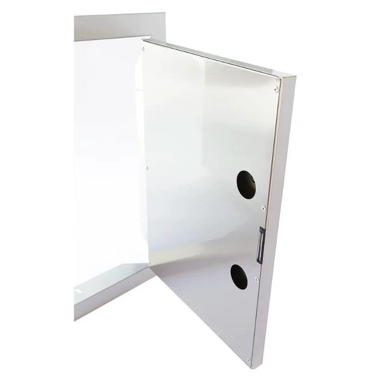 Kokomo Outdoor Kitchen Stainless Steel Two Drawer - One Door Combo - Image 4