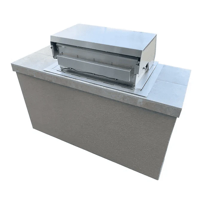 Kokomo The Cayman 5' BBQ Island with 4 Burner Built In BBQ Grill - Image 3