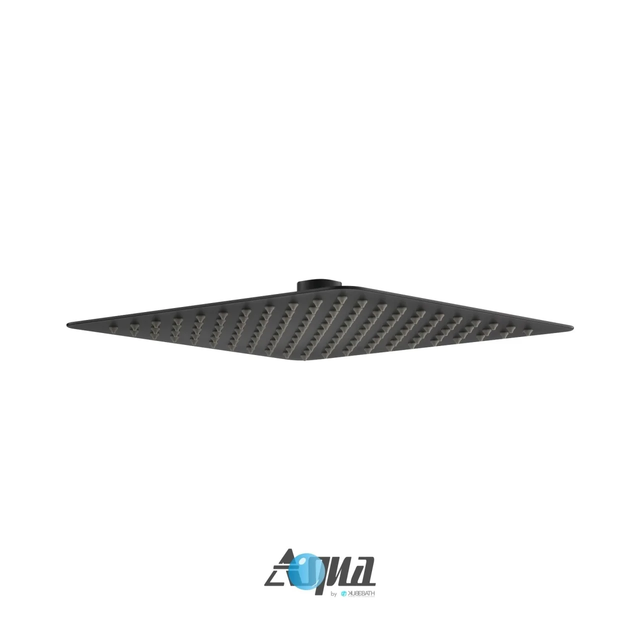 KubeBath Aqua Piazza Super Slim Square Rain Shower Head - Image 2