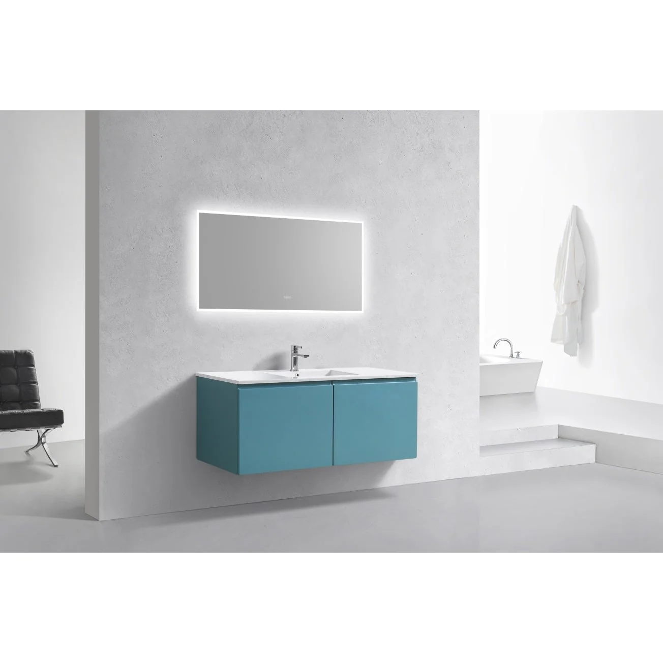 KubeBath Balli 48'' Wall Mount Modern Bathroom Vanity - Image 3