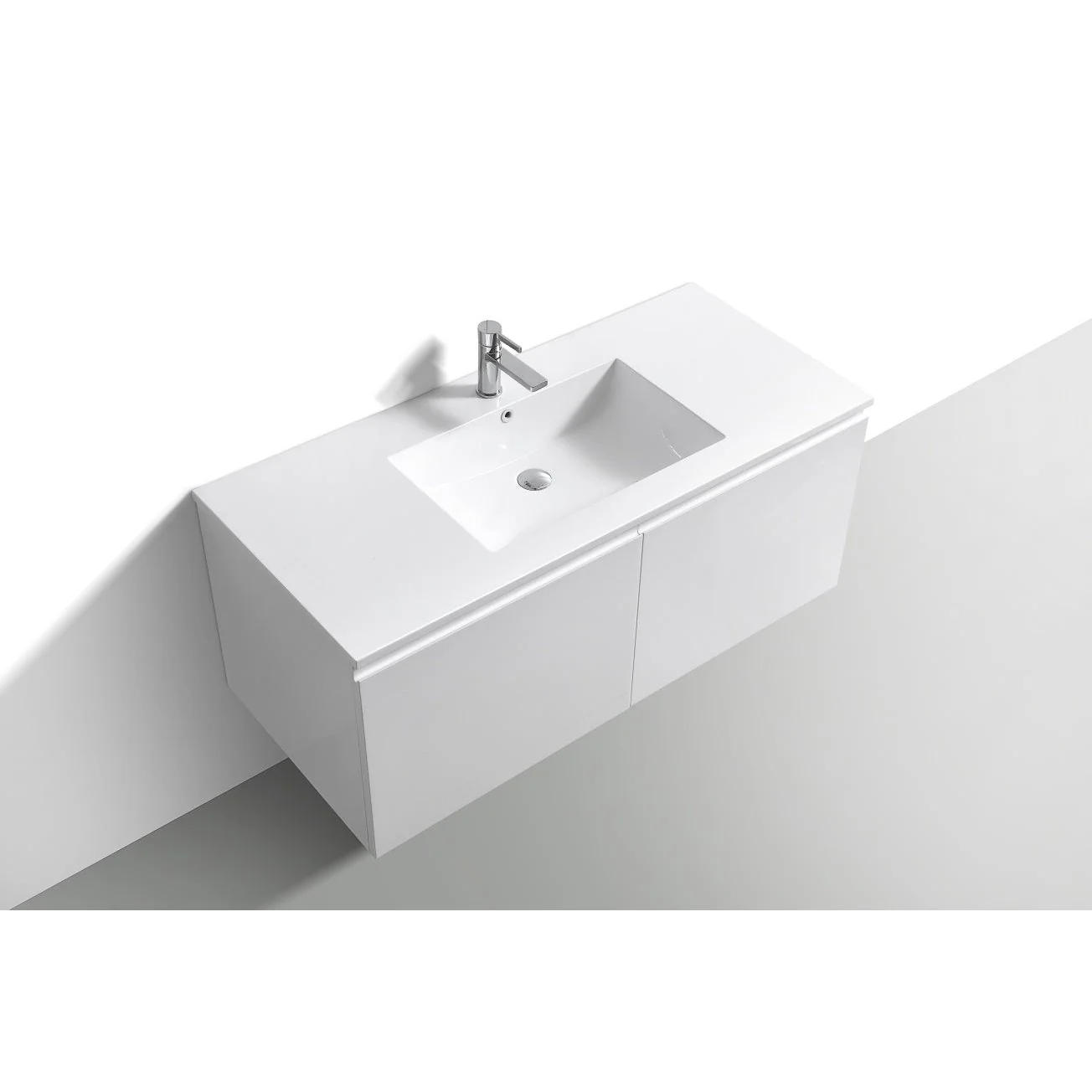 KubeBath Balli 48'' Wall Mount Modern Bathroom Vanity - Image 9
