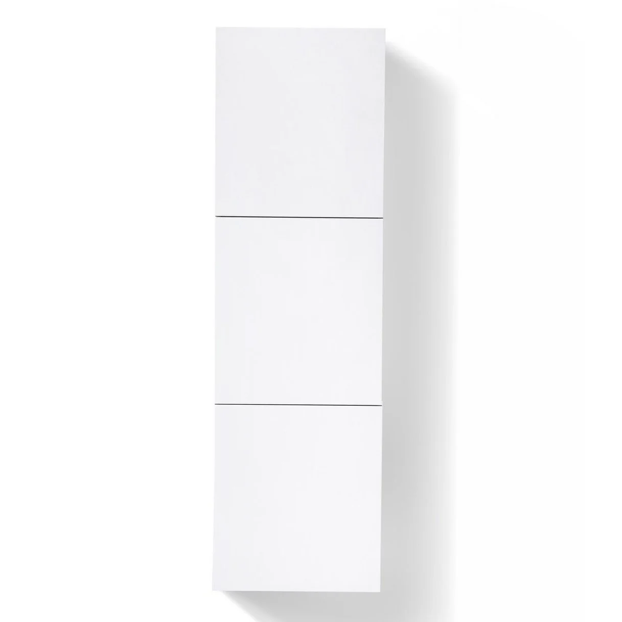 KubeBath Bliss 18" Wide by 59" High Linen Side Cabinet With Three Doors - Image 3