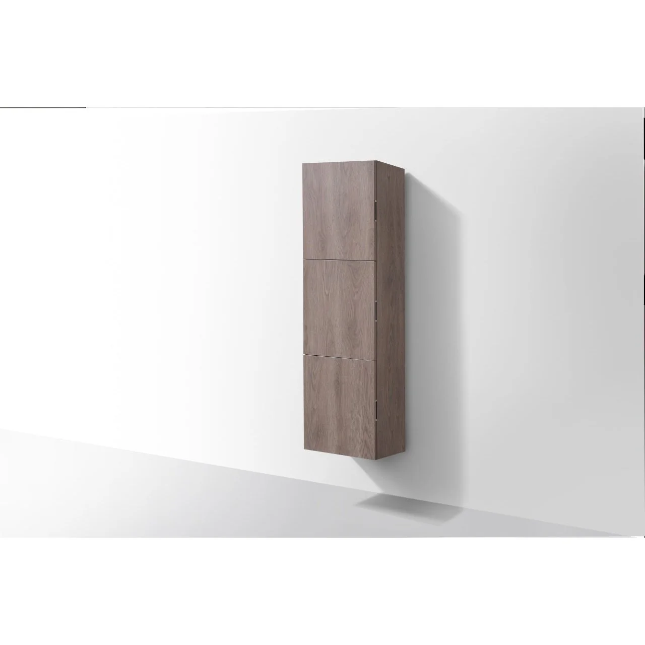 KubeBath Bliss 18" Wide by 59" High Linen Side Cabinet With Three Doors - Image 9