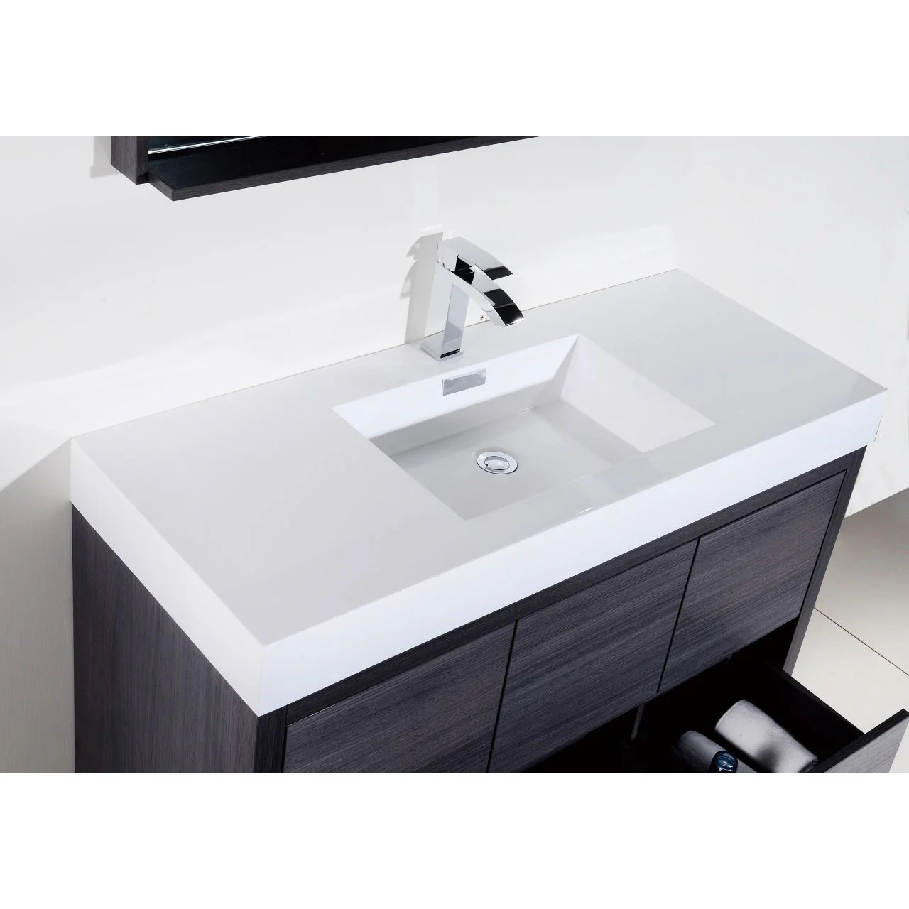 KubeBath Bliss 60" Free Standing Modern Bathroom Vanity - Image 19