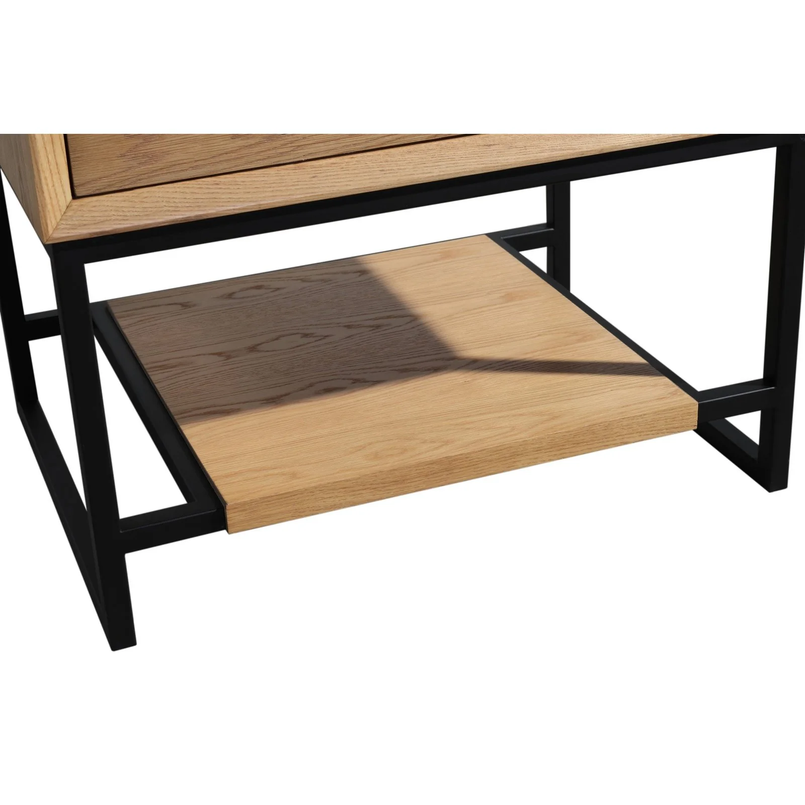 Laviva Alto 30" California White Oak Bathroom Vanity with Black Wood Marble Countertop 313SMR-30CO-BW - Image 4