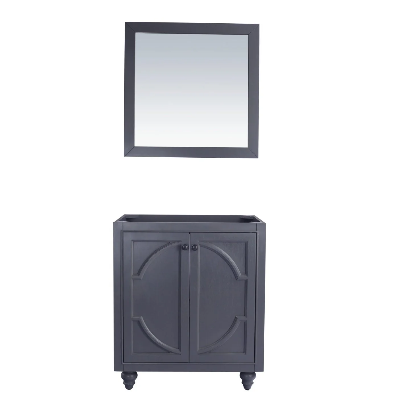 Laviva Odyssey 30" Maple Grey Bathroom Vanity Cabinet 313613-30G - Image 2