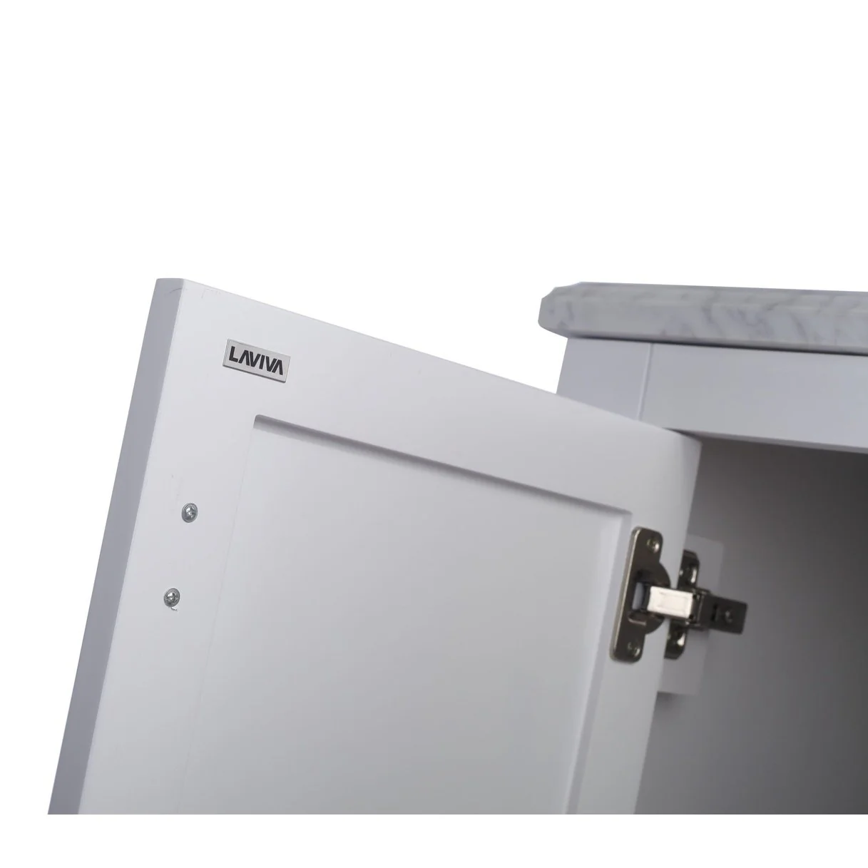 Laviva Wilson 30" White Bathroom Vanity Cabinet 313ANG-30W - Image 5