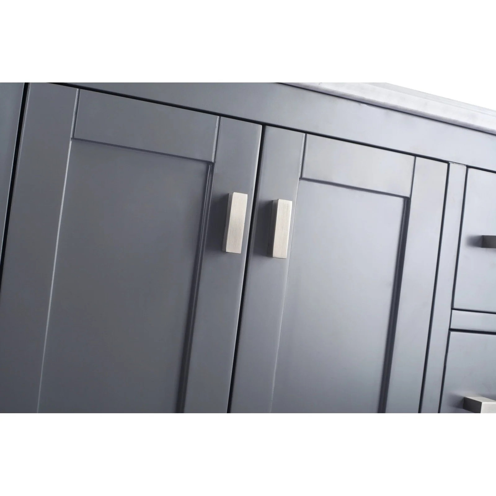 Laviva Wilson 42" Grey Bathroom Vanity Cabinet 313ANG-42G - Image 3