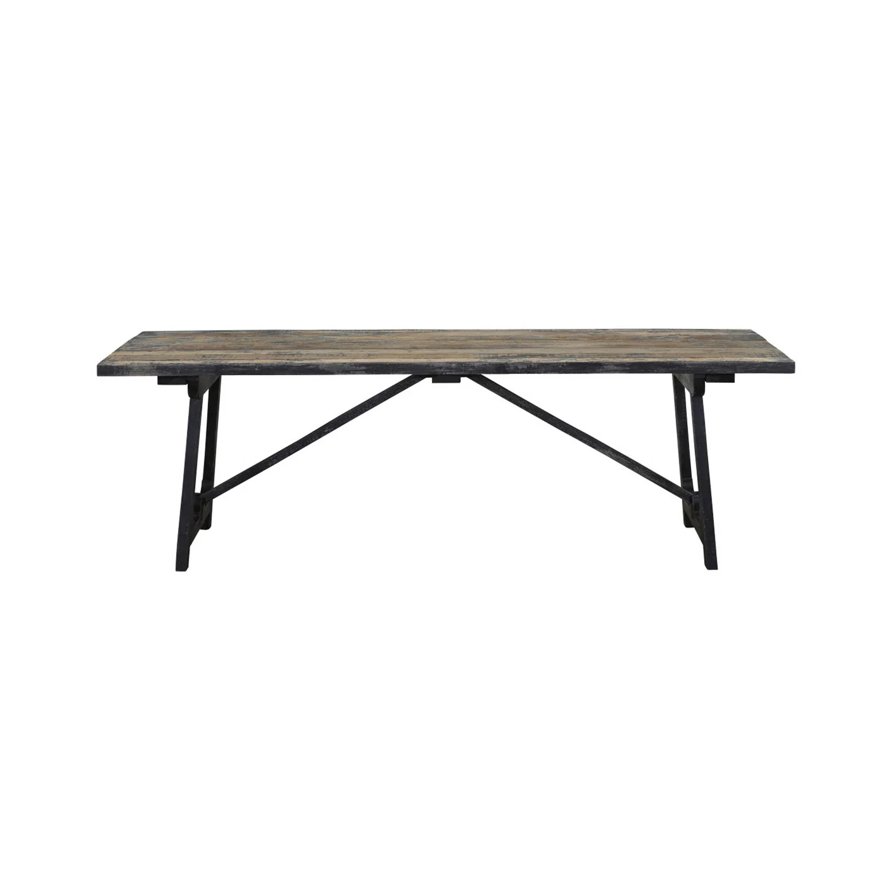 LH Imports Renaissance Dining Table - Black Antique RNS010 - Image 3