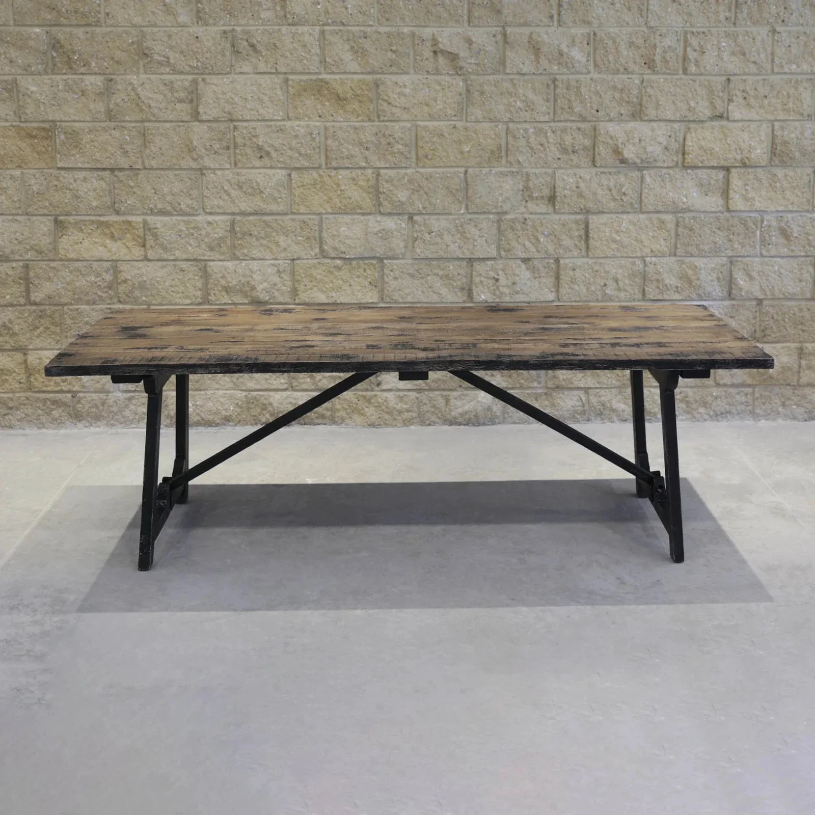 LH Imports Renaissance Dining Table - Black Antique RNS010 - Image 7