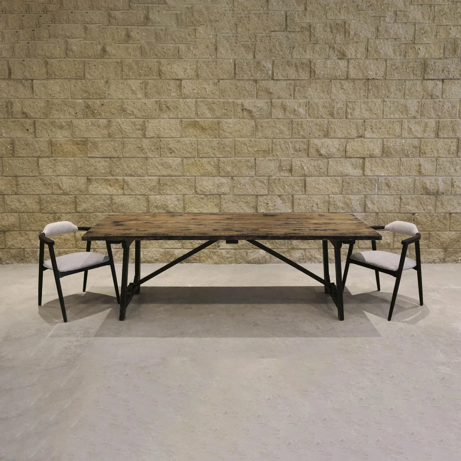 LH Imports Renaissance Dining Table - Black Antique RNS010 - Image 8