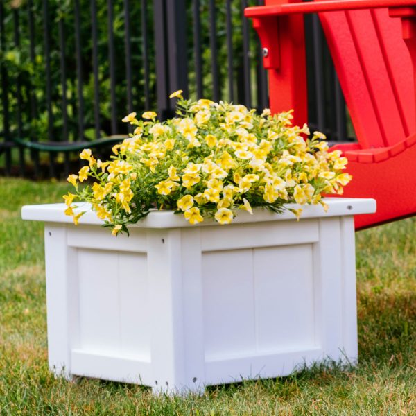 LuxCraft Poly Classic 15" Square Planter