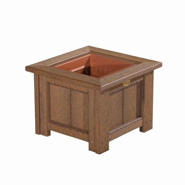 LuxCraft Poly Classic 15" Square Planter - Image 14