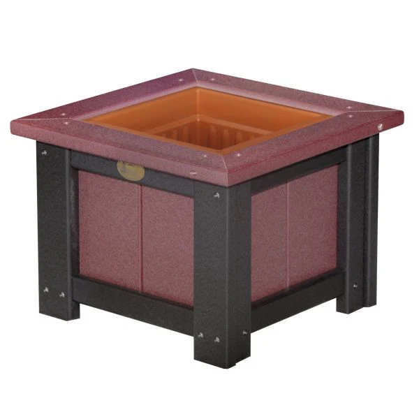 LuxCraft Poly Classic 15" Square Planter - Image 5