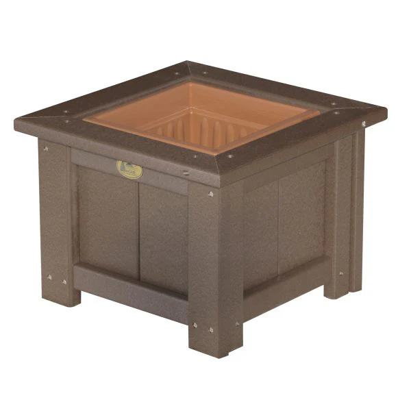 LuxCraft Poly Classic 15" Square Planter - Image 6