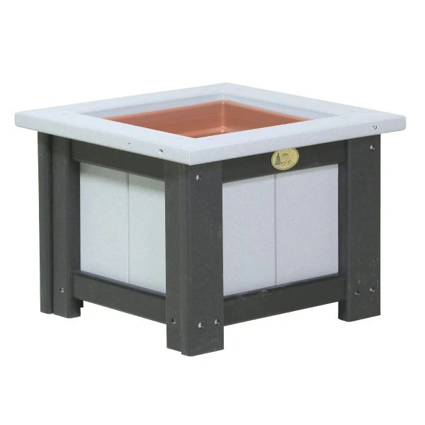 LuxCraft Poly Classic 15" Square Planter - Image 7