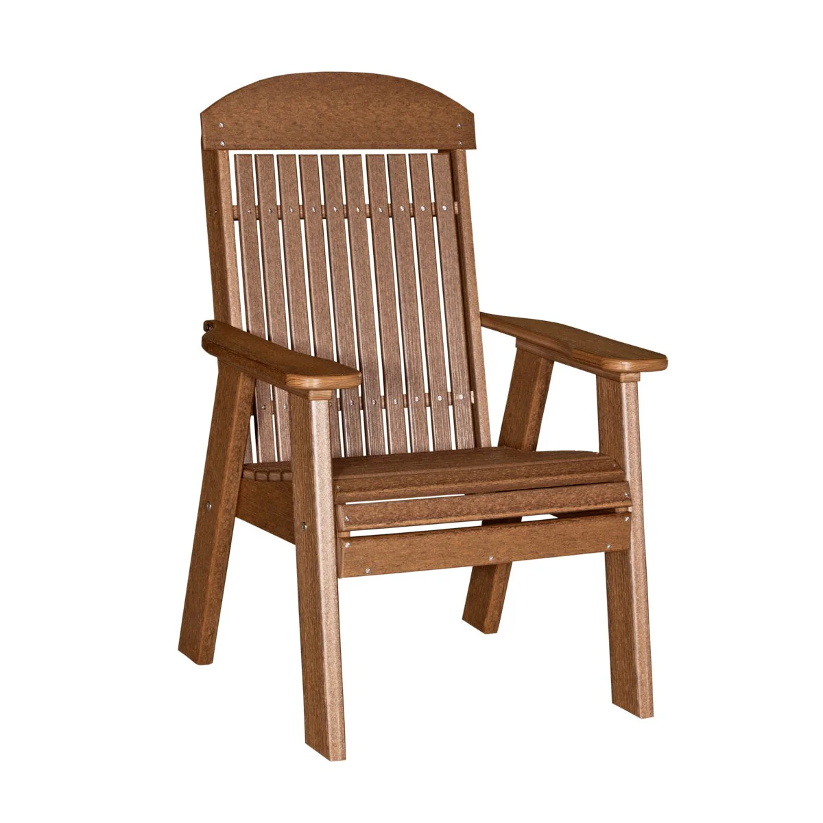 LuxCraft 2' Classic Highback Poly Bench - Image 14