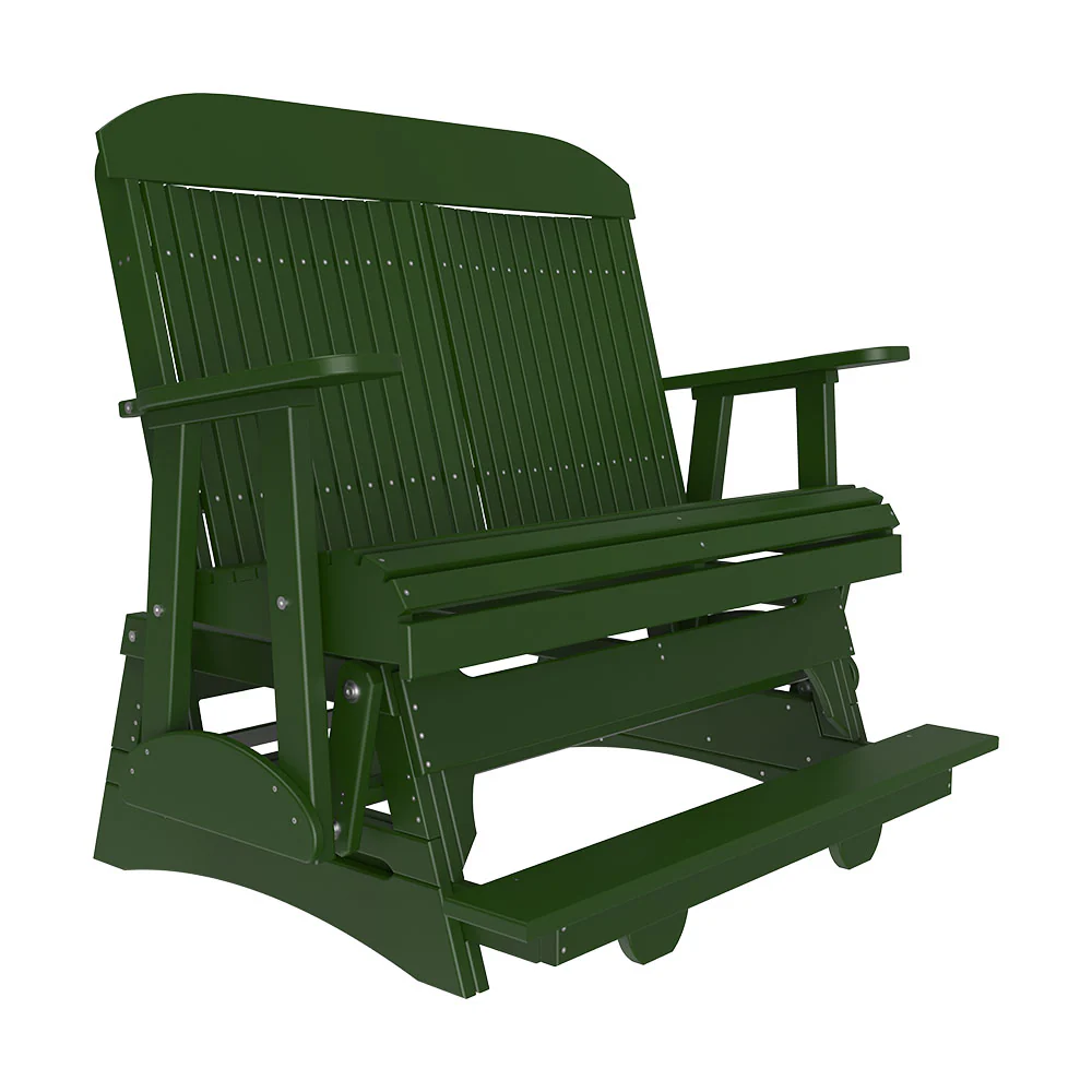 LuxCraft 4′ Classic Balcony Poly Glider Chair - Image 9
