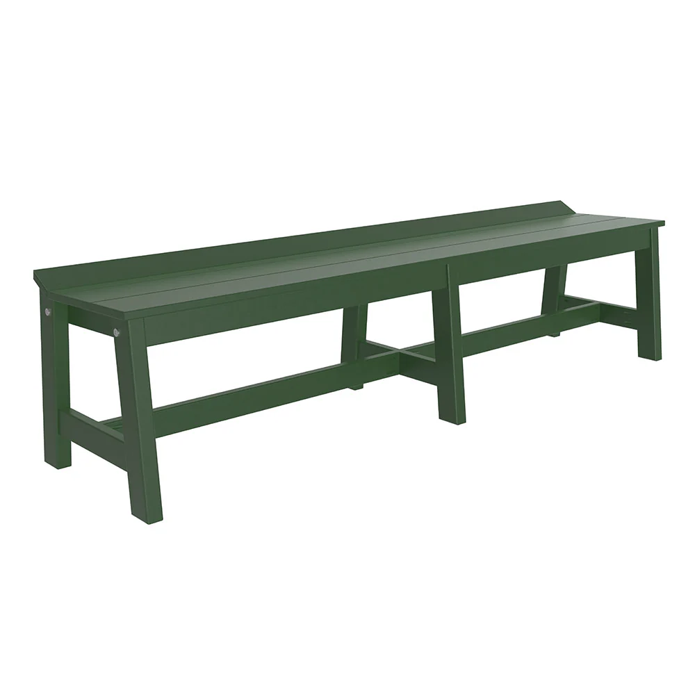 LuxCraft 72" Café Poly Dining Bench - Image 8