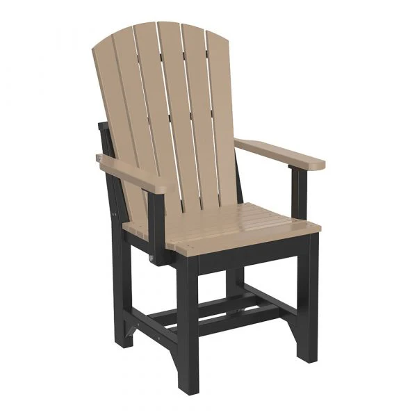 LuxCraft Adirondack Dining Height Poly Arm Chair - Image 11