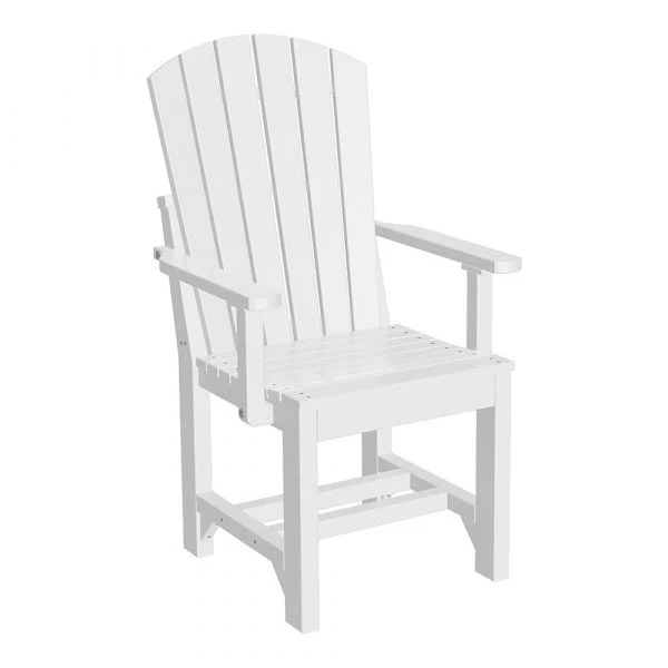 LuxCraft Adirondack Dining Height Poly Arm Chair - Image 13