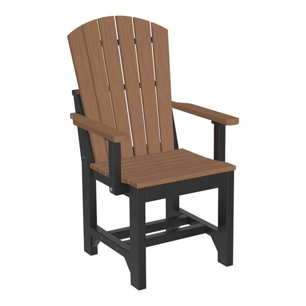LuxCraft Adirondack Dining Height Poly Arm Chair - Image 15