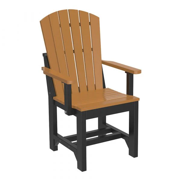 LuxCraft Adirondack Dining Height Poly Arm Chair - Image 4
