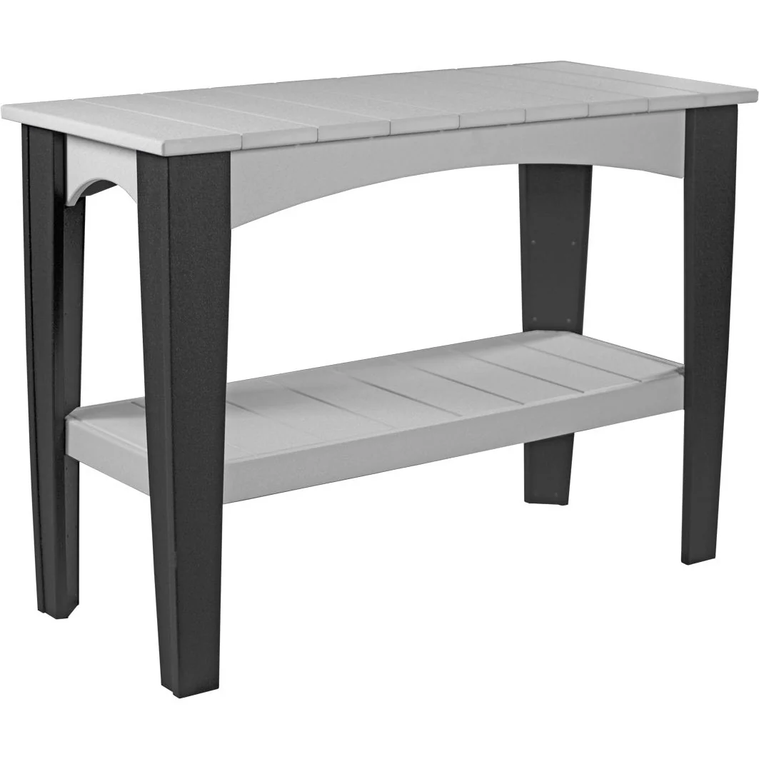 LuxCraft Outdoor Poly Island Buffet Table - Image 10