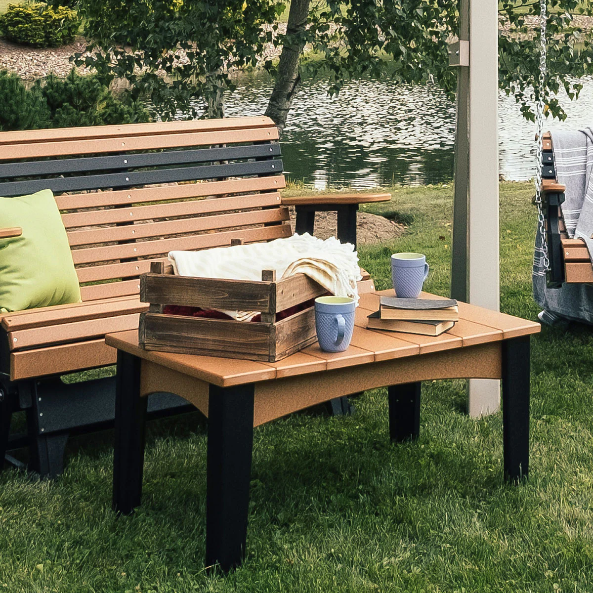 LuxCraft Poly Island Coffee Table