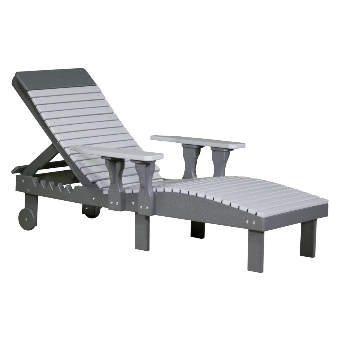 LuxCraft Outdoor Poly Chaise Lounge Chair - Image 12