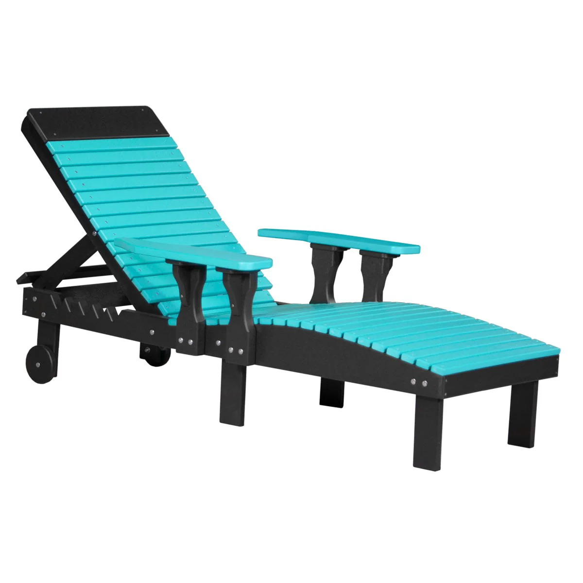 LuxCraft Outdoor Poly Chaise Lounge Chair - Image 3