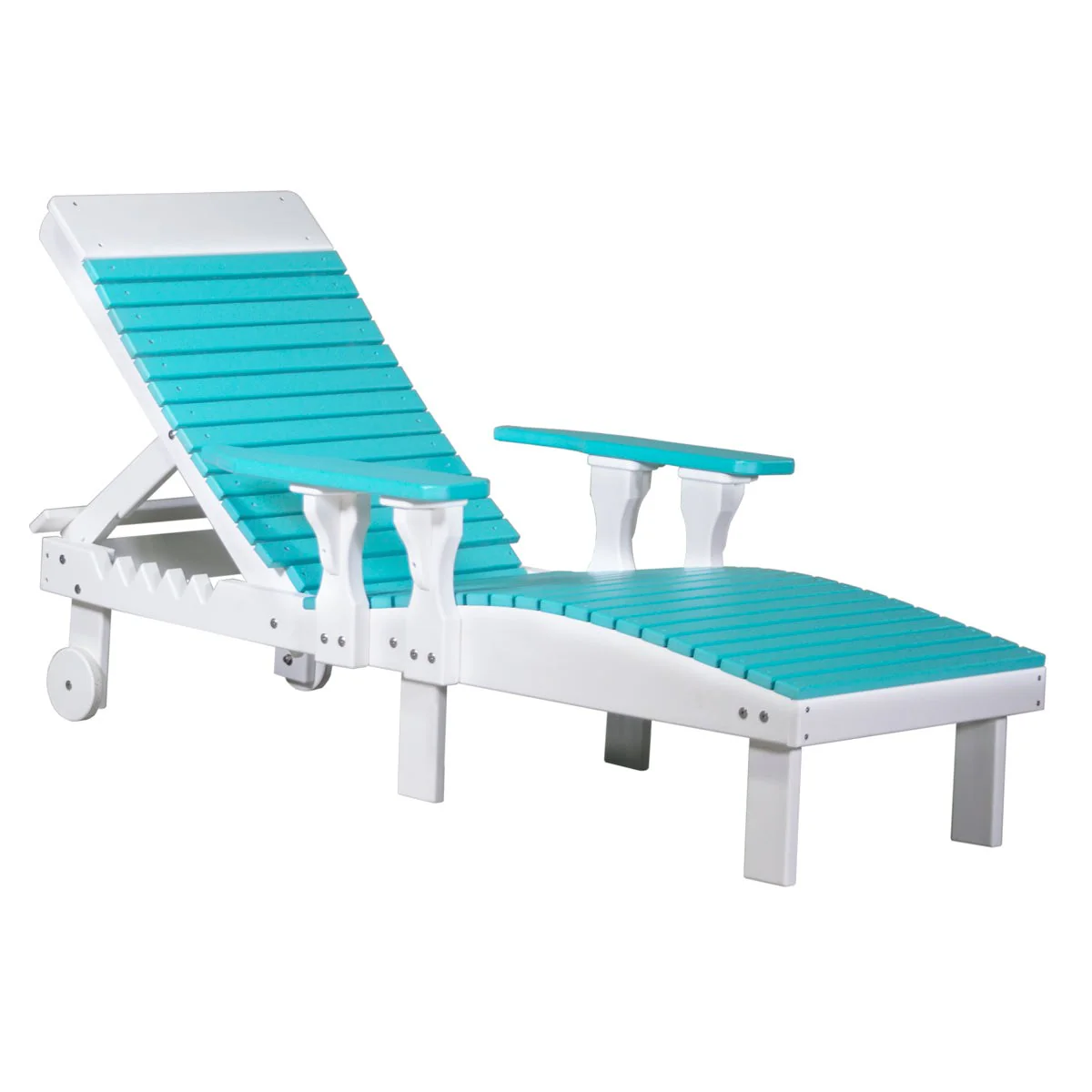 LuxCraft Outdoor Poly Chaise Lounge Chair - Image 4