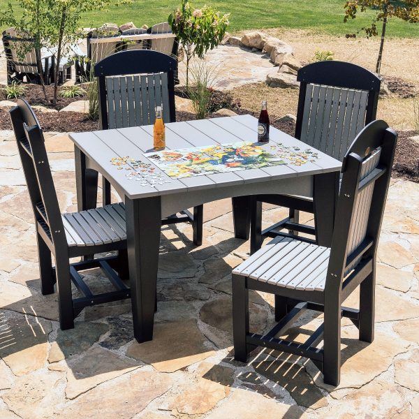 LuxCraft Outdoor Poly Regular Classic Dining Height Chair