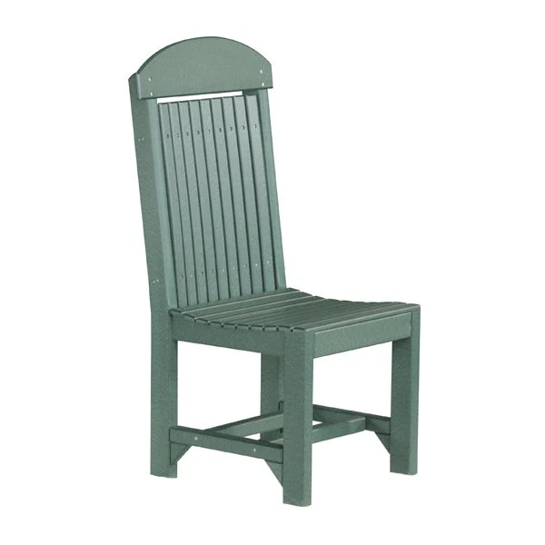 LuxCraft Outdoor Poly Regular Classic Dining Height Chair - Image 9