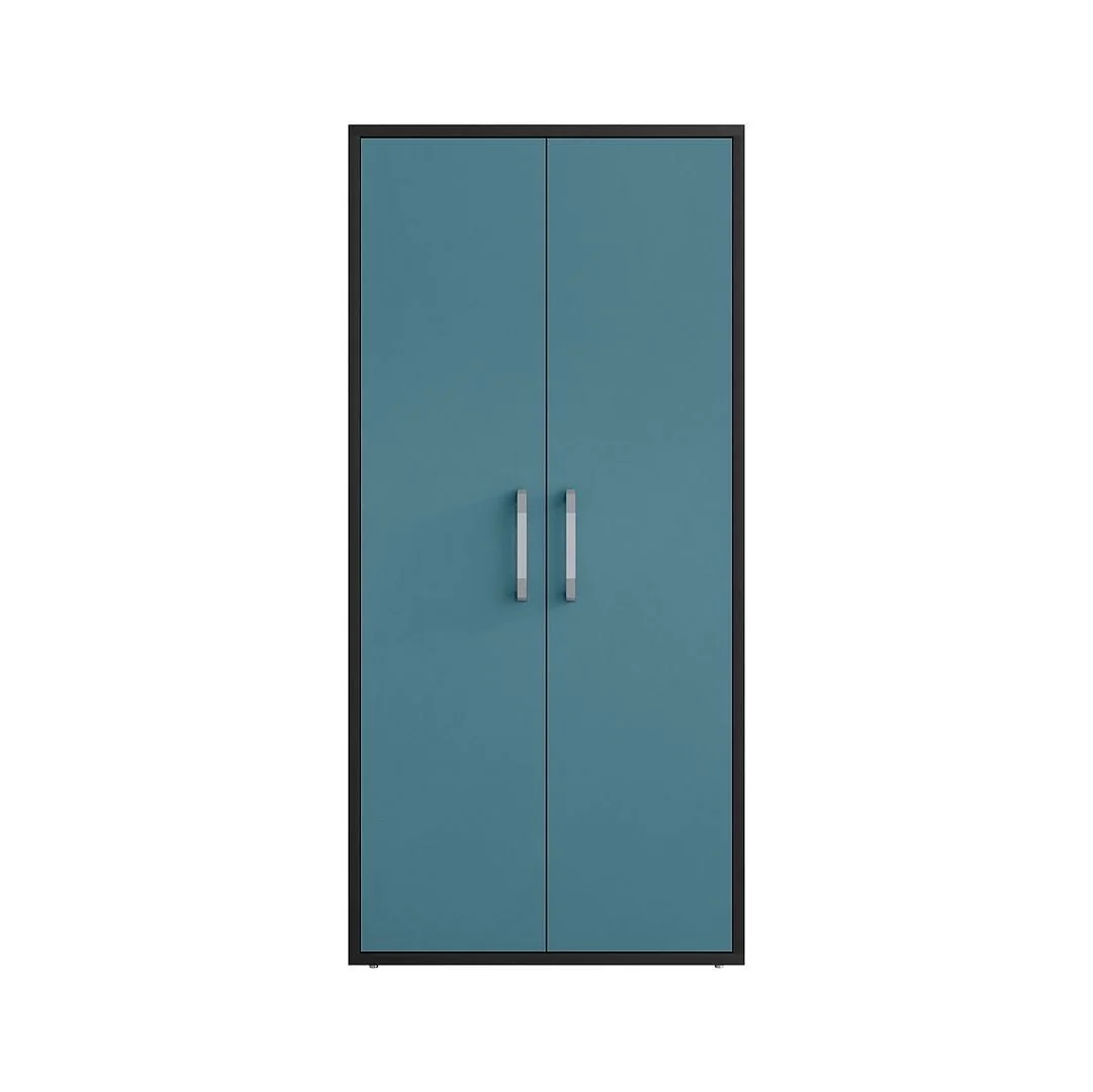 Manhattan Comfort Eiffel Storage Cabinet in White (Set of 2) - Image 14