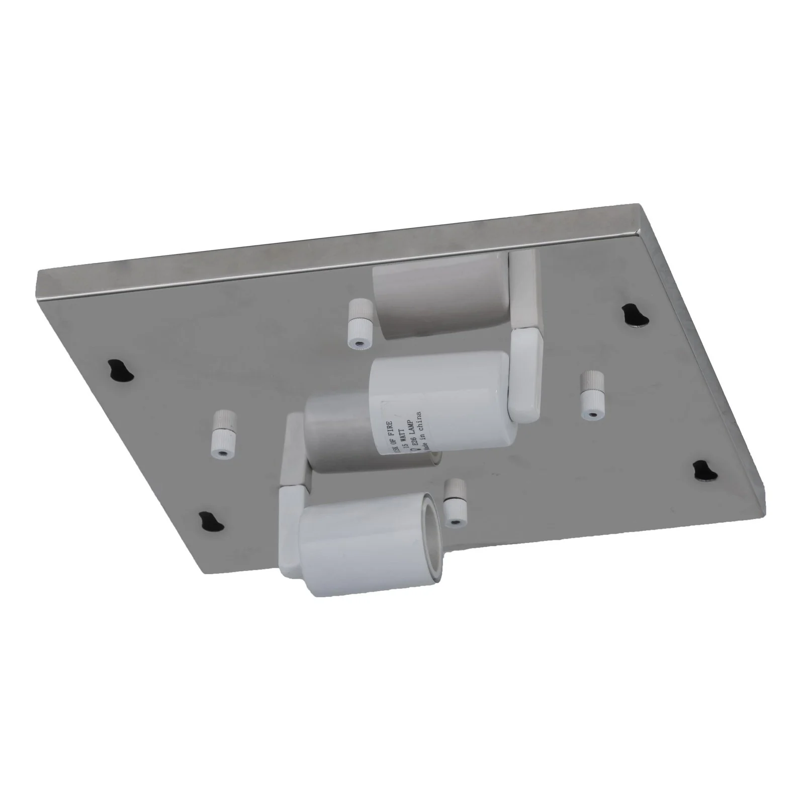 Meyda 10"Sq Chisolm Passage Flushmount - Image 5
