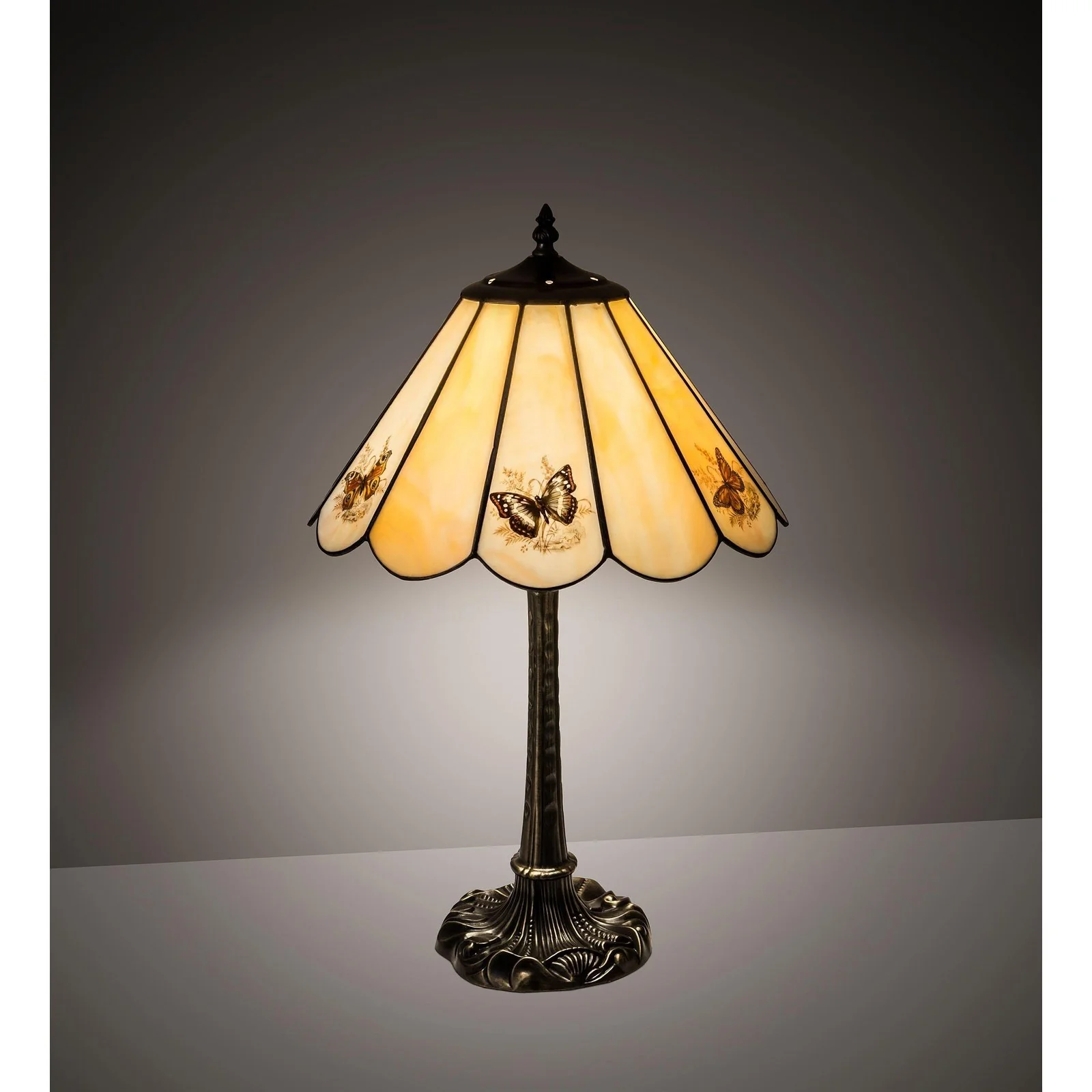 Meyda 21" High Butterfly Table Lamp