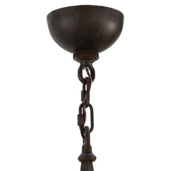 Meyda 44" Wide Muirfield 6 Light Chandelier - Image 4