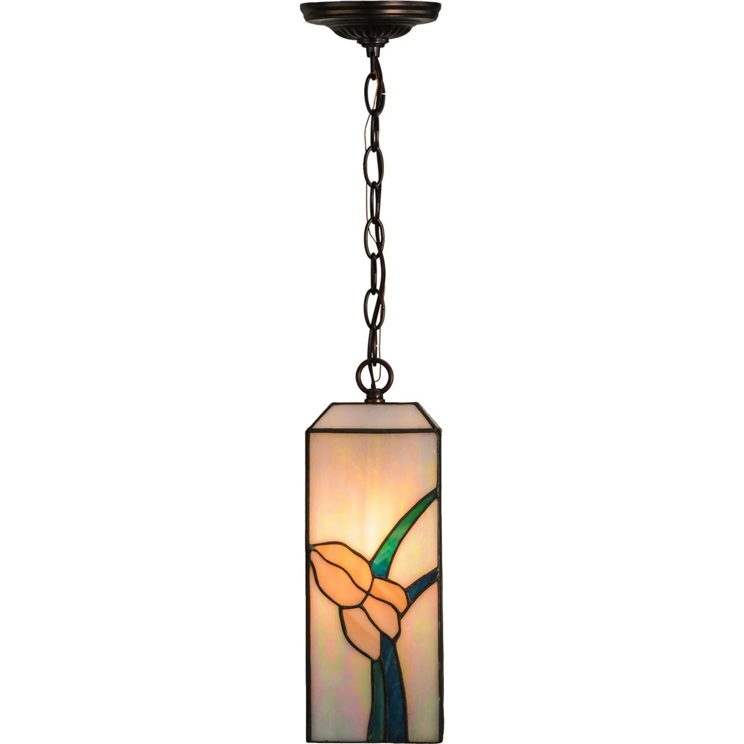 Meyda 5"W Iris Mini Pendant - Image 2