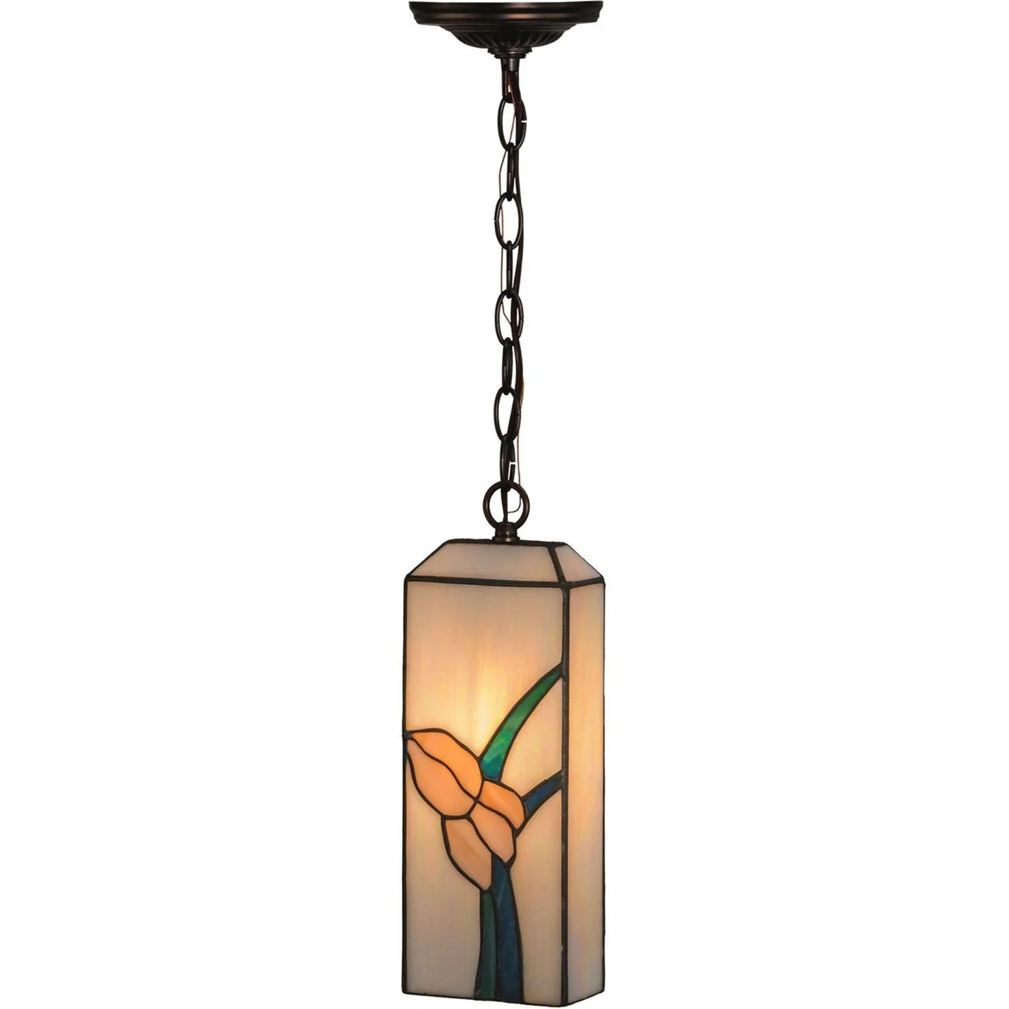 Meyda 5"W Iris Mini Pendant - Image 3