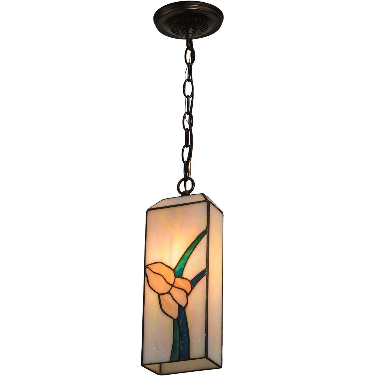 Meyda 5"W Iris Mini Pendant - Image 6