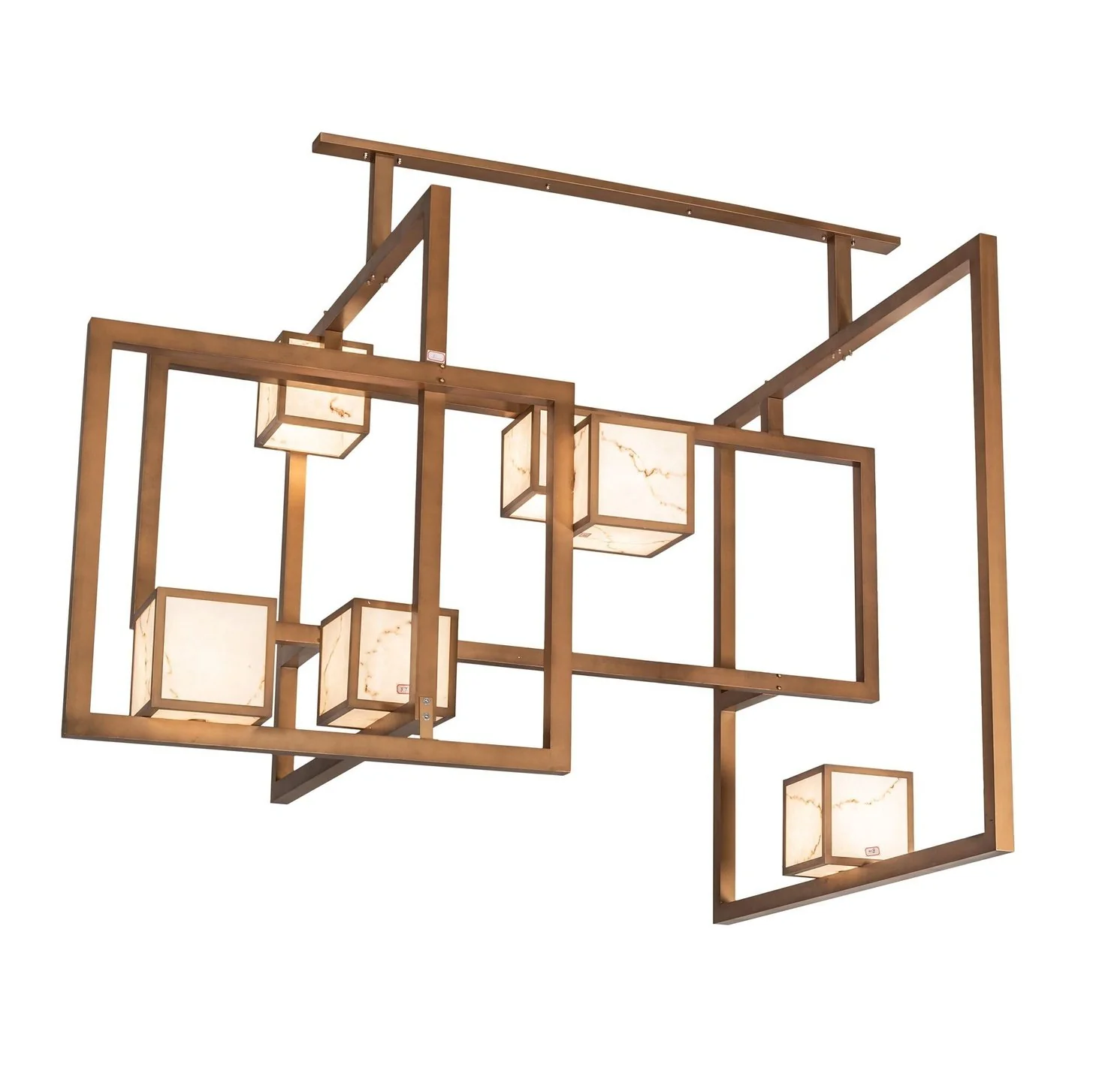 Meyda 96" Long Marblesque Pendant - Image 7