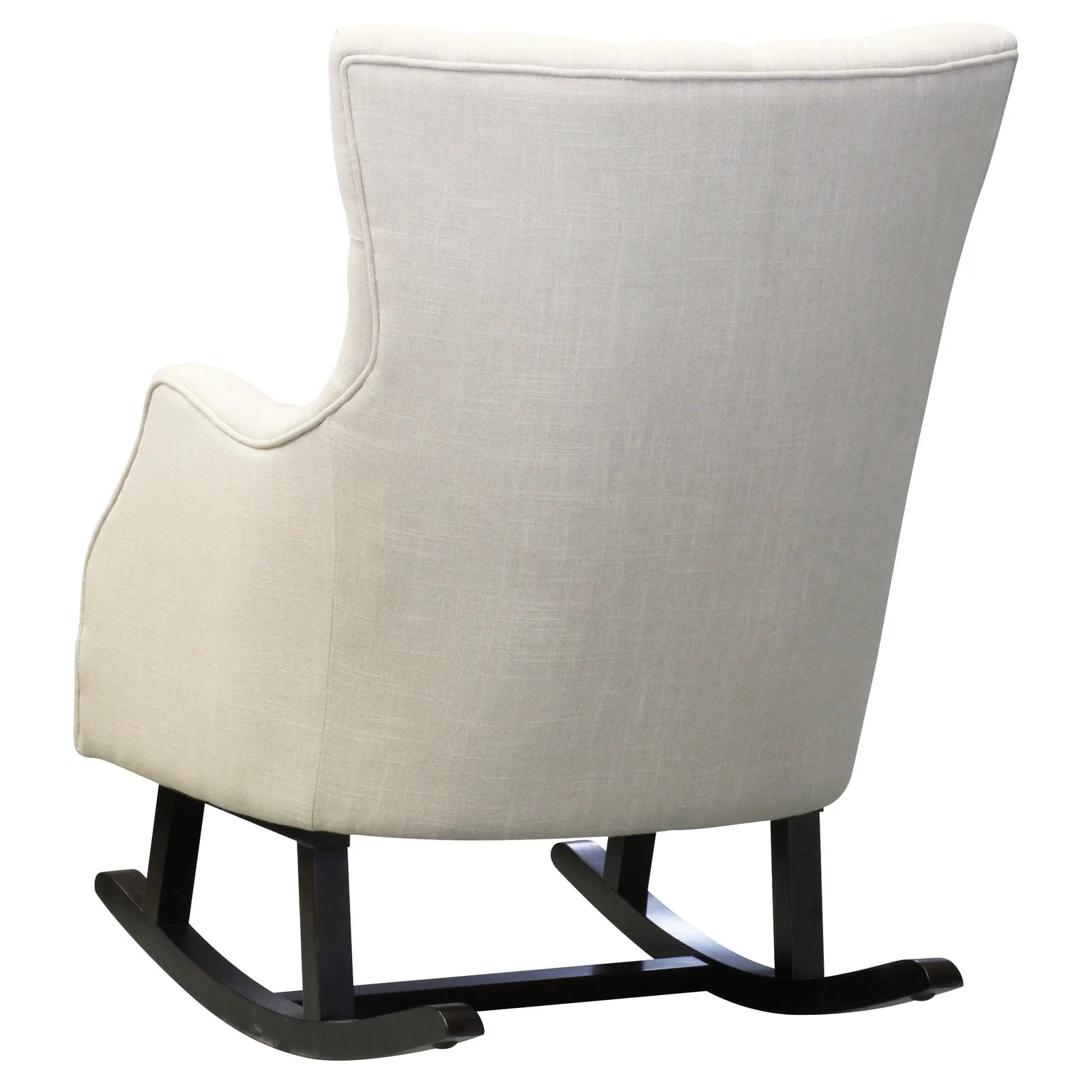 New Pacific Direct Abigail Fabric Tufted Rocking Chair 3900023 - Image 4